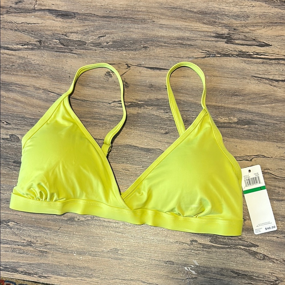 🧡4/$20 Lime Green Bikini Bra